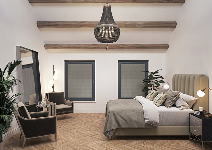 Wisps (Blackout), Oyster - Perfect Fit Blind - Image 11